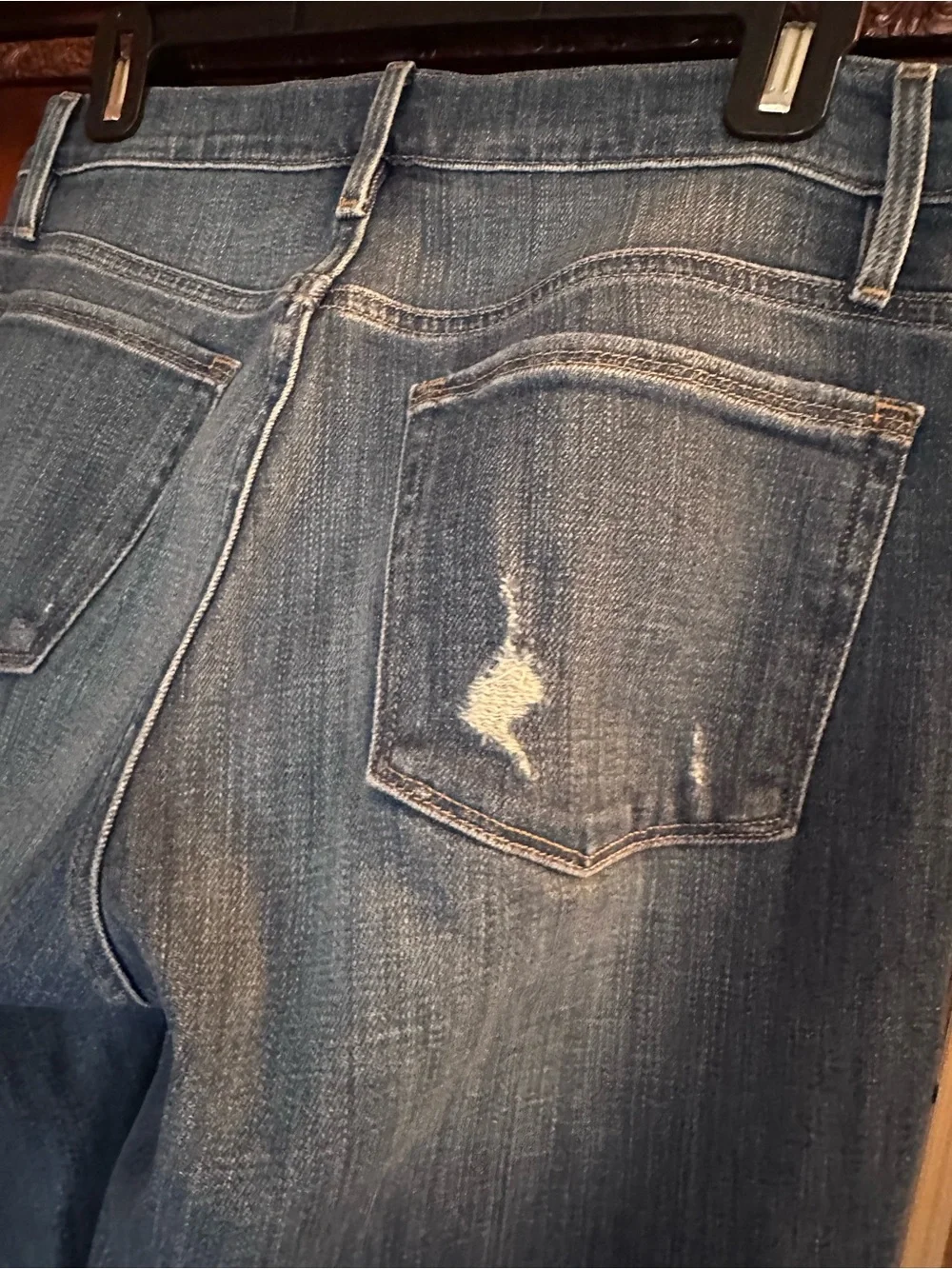 Frame Denim Le Nouveau Cropped Straight Jeans - Picture 6 of 7